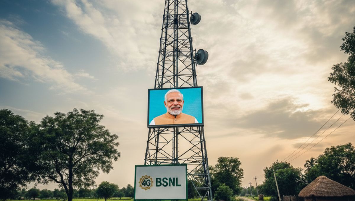 BSNL 4G नेटवर्क लॉन्च 2025